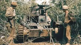 How Browning .50 Machine Guns Annihilated Japanese Tanks at Saipan 1944