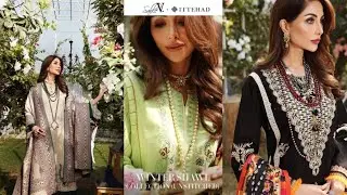 ITTEHAD | Ittehad new shawl suits | Sable Winter collection by Ittehad 2021