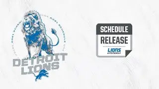Detroit Lions 2021 NFL Schedule Reveal