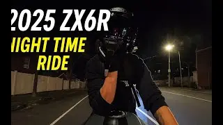 2025 ZX6R | Night time ride and ramble | ICARUSZX6R