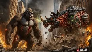 King Kong vs Giant Rhino - Steel Horn Disaster!