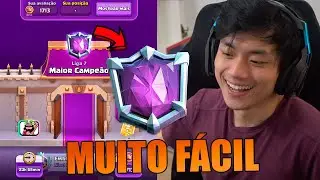 ZEREI AS LIGAS DO CLASH ROYALE!! CHEGUEI NA MAIOR CAMPE&Atilde;O