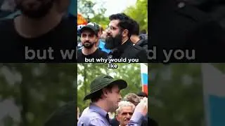 Double standards exposed! #dawah #speakerscorner #streetdawah #islam #jewish  #debate #smile2jannah