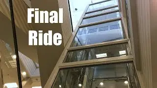 ПОСЛЕДНИЙ ПОЕЗД! Живописный гидравлический лифт Schindler MT в торговом центре Sears - South Coun...