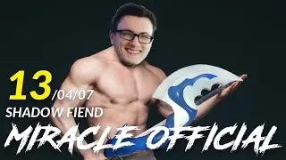 Miracle- Official - Shadow Fiend mid with Blink Dagger