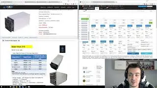ASIC VS GPU Hashrate and mining comparation