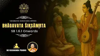 Bhagavata Siksamrta Seminar | SB 1.6.1 onwards | HG Rasananda Prabhu | Bhopal | 18 Jan 2026