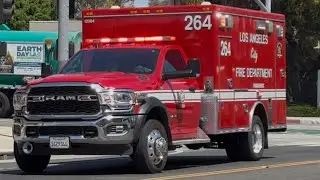 LAFD Rescue  264 Responding 