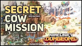 Secret Cow Mission Minecraft Dungeons