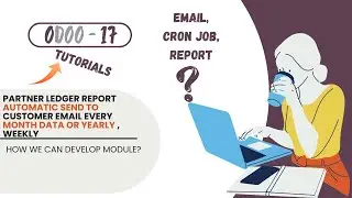 Partner Ledger Excel Report Send To Customer Email Automatic Monthly Wise and Weekly odoo 17