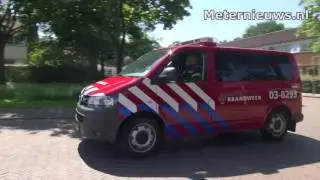 Gaslek in Lekststraat in Assen
