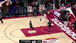 LOB OFF THE BACKBOARD! - #17 Arkansas vs South Carolina Highlights | College Basketball 2025