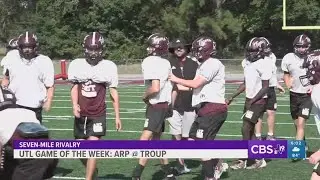 UNDER THE LIGHTS: CBS19'S Game of the Week is Arp vs. Troup for Week 5