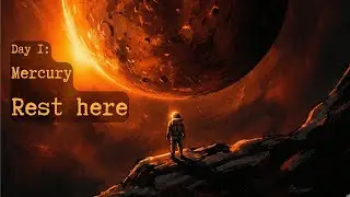 mercury: the burning silence (day 01) 🪐 rest here, hero &bull; space ambient