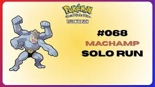 How Good is Machamp in Pok&eacute;mon Yellow? | Solo Run