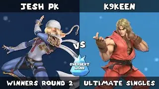 Sherbert Land # 21 | Jesh PK (Sheik) vs K9Keen (Ken) | Winners Round 2 | SSBU Ultimate Tournament