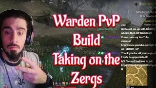 🔴ESO PVP- Warden Main PVP BUILD ZERG Busting Outnumbered Gameplay!! GOLD GIVEWAY NA PC