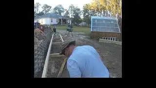 Building a Wood Platform for Sawmill, Sawmill Set Up Part 1 Preview