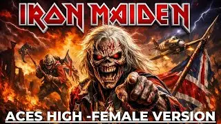Iron Maiden - Aces High | Powerful Female Vocal