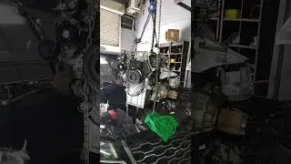 range rover 2.0 ingenium engine removed