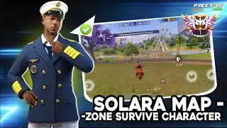 New Solara Map Zone Survive Kaise Kare Tips-br Ranked Zone Survive In Squad Hindi