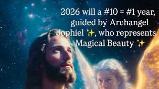 &ldquo;2026 Energy Read&rdquo;,  with Jesus & the Magical Beauty ✨ of Archangel Jophiel 😇, who is #10/1 🙏🏻