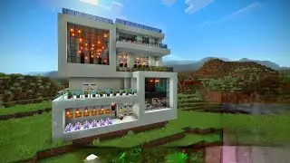 How to Build a Stunning 4-Floor Modern House in Minecraft 1.21 | Easy Step-by-Step Tutorial