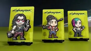 JUST DROPPED: New Pixel Magnet Collectibles - Cyberpunk 2077 FiGGYZ Wave 1