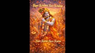 Hare Krishna Hare Rama | Rhythmic Krishna Devotion Chant for Joy & Spiritual Energy