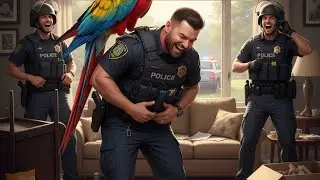 Parrot Made the Cops Laugh After the raid