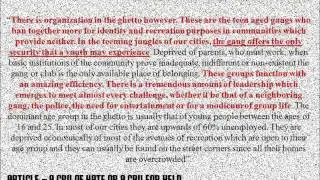 Martin Luther King's Message to Today's Black Youth