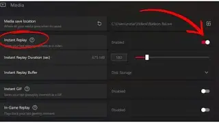 How to enable instant replay AMD