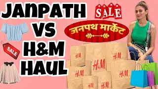 Janpath Market VS H&M Haul || Trendy dresses || 365Days365Vlogs Challenge || Shilpa Chaudhary