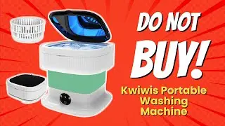 Обзор портативной стиральной машины Kwiwis: 10 причин НЕ покупать 🧺⚠️