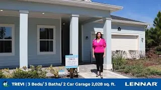 Look Into the Trevi 🪴 | a Spacious 3 bd, 3 ba Home in Lennar at Stillwater 55+