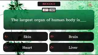 Quiz On Biology | 30 Questions And Answers In English | General knowledge