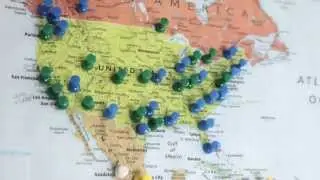 Maker - Kickstarter Backer Map