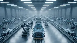 The Future of Car Manufacturing ( No Humans Inside )  Full Manufacturing Process