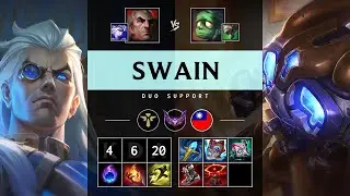 Swain Support vs Amumu - TW Master Patch 25.20