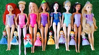 Mattel Disney Princesses Dress up Ariel, Rapunzel, Belle, Tiana, Sindirella, Mulan DIY