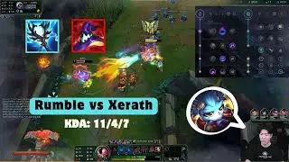 TheShy: Rumble vs Xerath - Top lane SUPPER SERVER CHINA P14.4