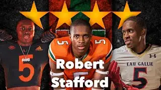 Robert Stafford Highlights Reaction! Miami Football Recruiting!