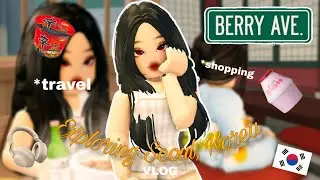 𖹭 Exploring Seoul, Korea 🇰🇷 (vlog, solo travel, shopping, berry avenue rp) 𖹭