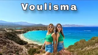 Walking from AGIOS NIKOLAOS CRETE 🇬🇷 to VOULISMA Beach