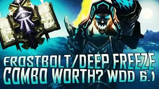 WoW | Frostbolt/Deep Freeze Combo Worth? Frost Mage BG PvP (Wod 6.1)