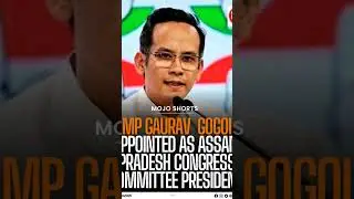 AICC appoints #gauravgogoi as the new #apcc president Subscribe @mojonews2025 #congress #rahulgandhi