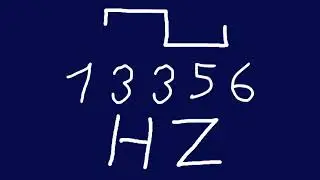 13356 hz square