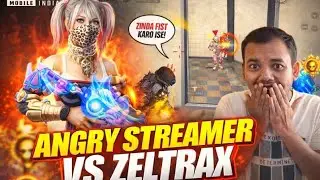 Streamer Tried To Fist ‪@1NonlyZeltraX 😱Got Angry After1v4  Clutches🔥Reaction @HDGamingIcon