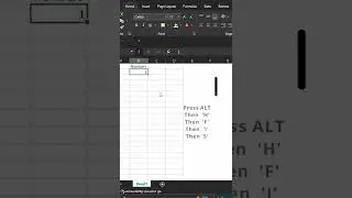 Excel Shortcuts_How to quickly fill series of numbers in Excel #shorts
