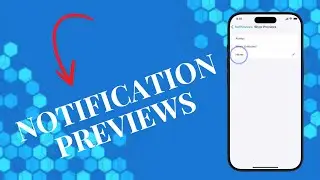 How to Enable Notification Preview On iPhone 16 Lock Screen